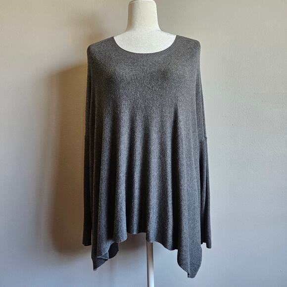 Eileen Fisher Knit Top Womens M Lagenlook Stretch Minimalist Quiet Luxury - Picture 1 of 10